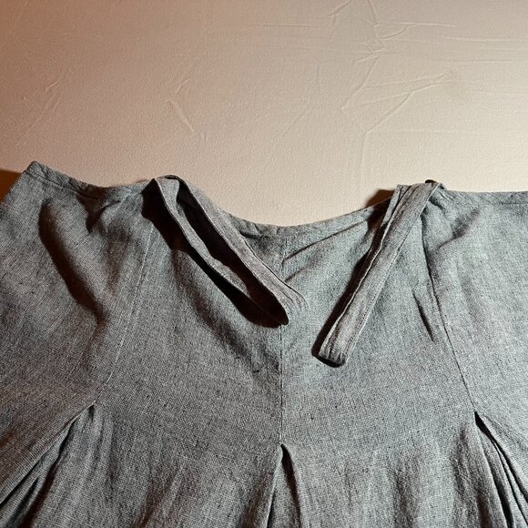 Cut Loose Jumpsuit Wide Cropped Leg Size s/m in Blue - Picture 2 of 6